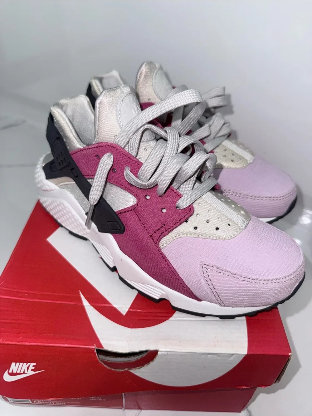 Nike Kids Two-Tone Pink & Magenta Athletic Sneakers